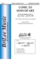 Come, Ye Sons of Art Three-Part Mixed choral sheet music cover